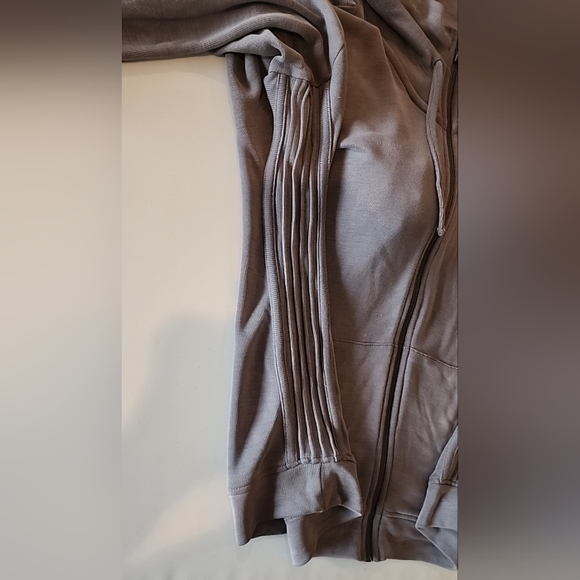 ATHLETA SERENITY LUXE SET, JACKET & PANTS, BOTH MED, GRAY - Picture 9 of 16